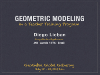 Geometric Modeling