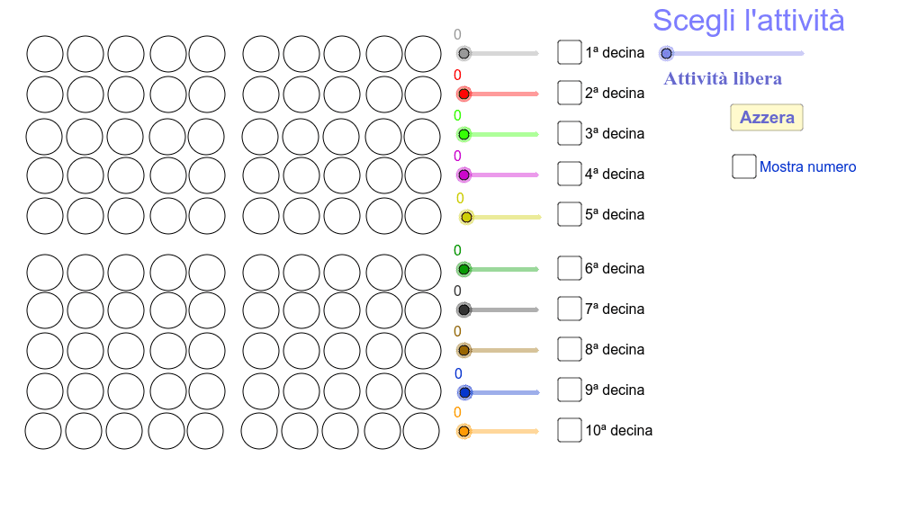 Calcoli entro il 100 – GeoGebra