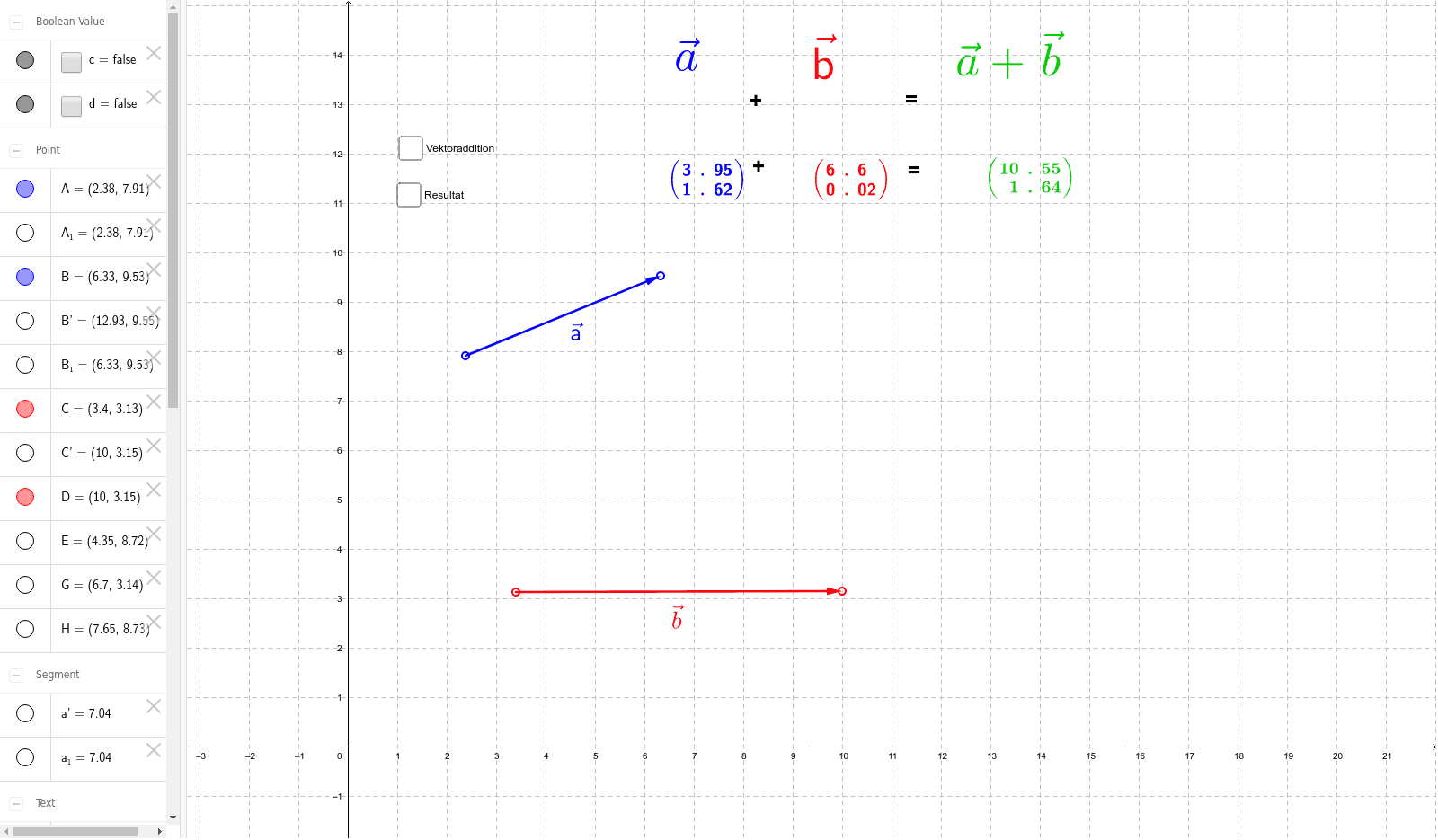 GeoGebra Applet
