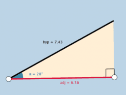 Trigonometría en triángulos rectángulos
