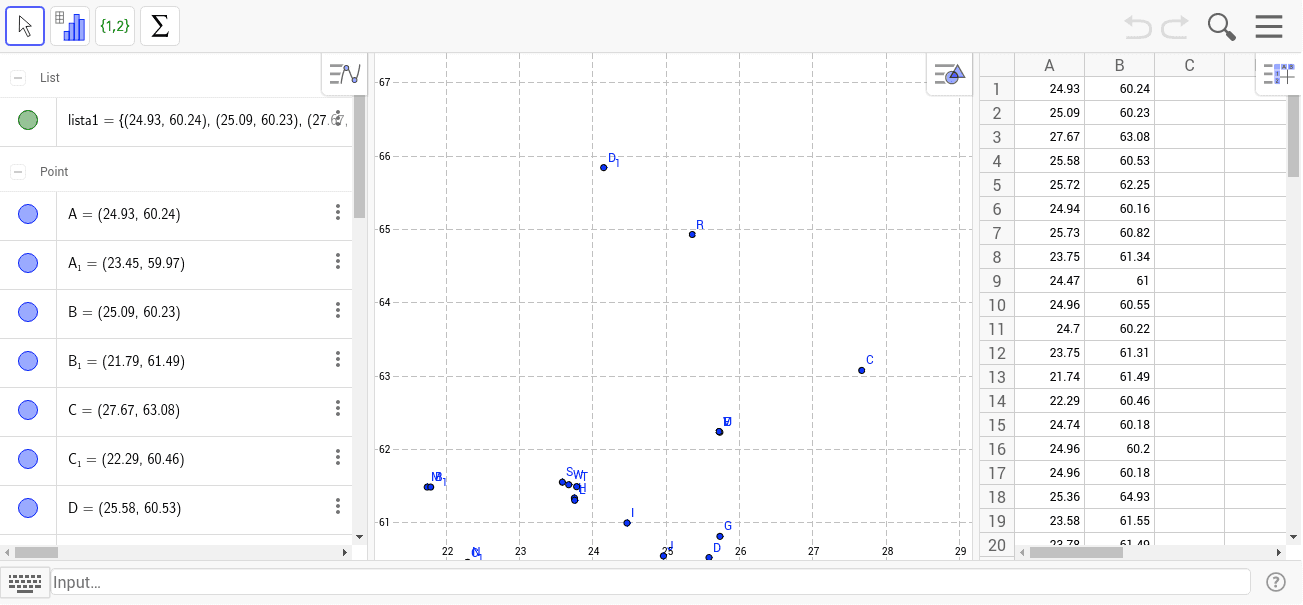 GeoGebra Applet