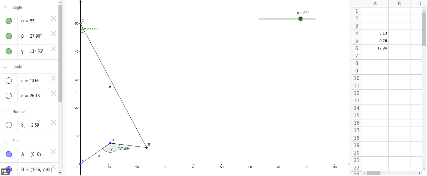 GeoGebra Applet