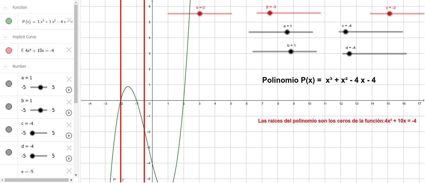 GeoGebra Applet
