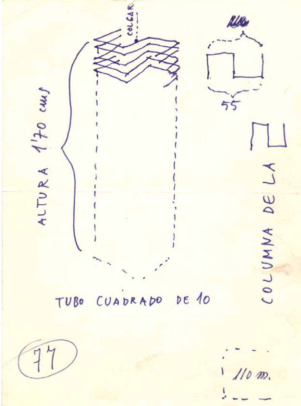 Boceto para Columna