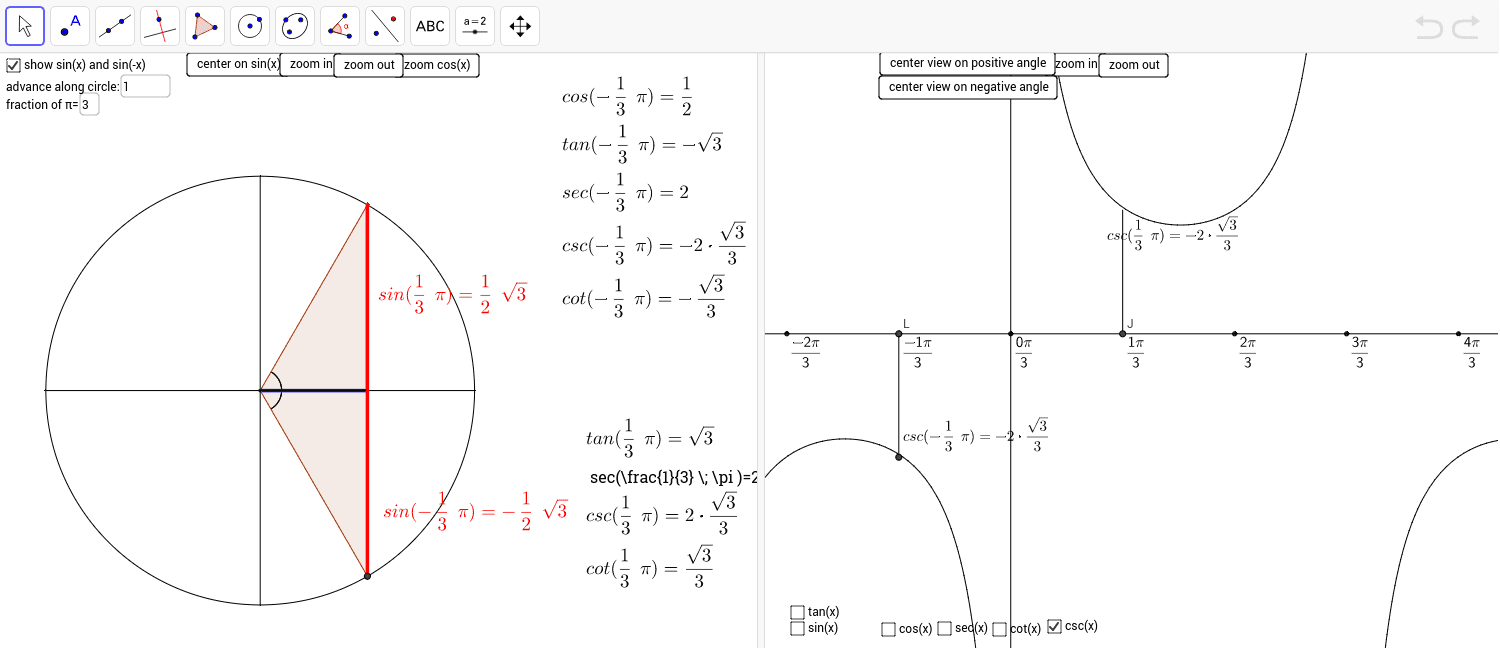 GeoGebra Applet
