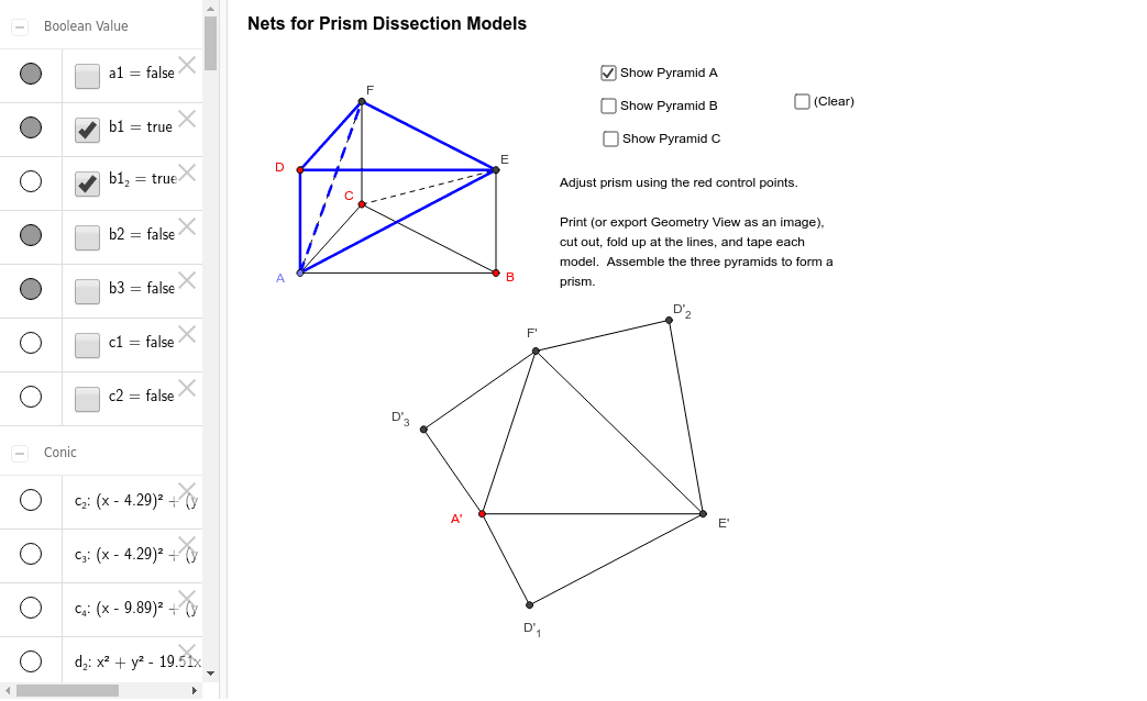 GeoGebra Applet