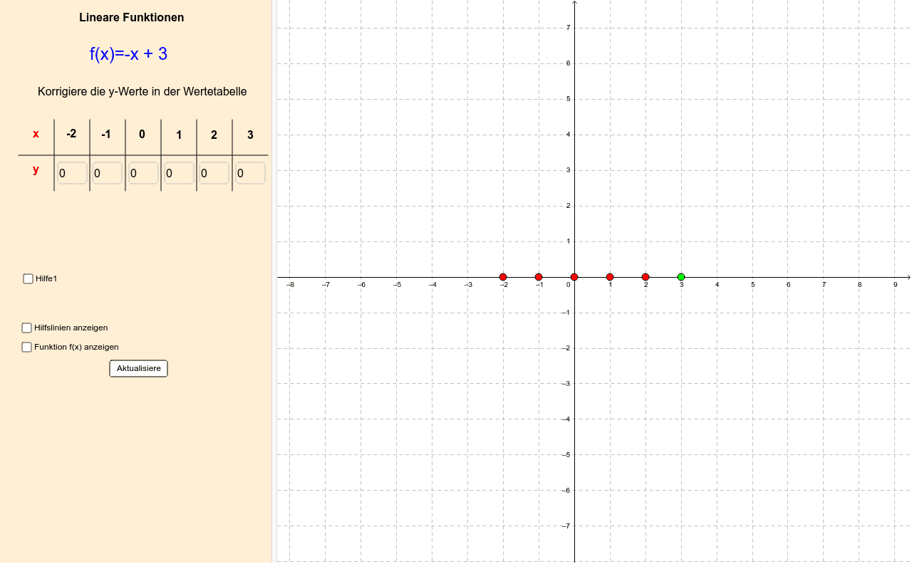 GeoGebra Applet