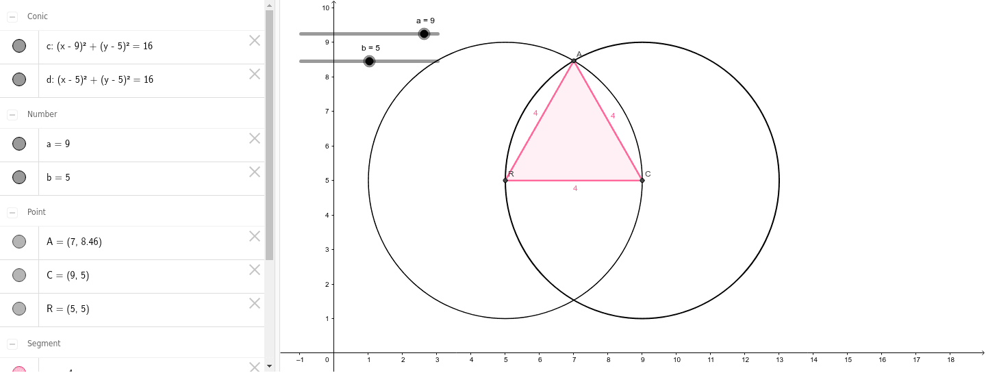GeoGebra Applet