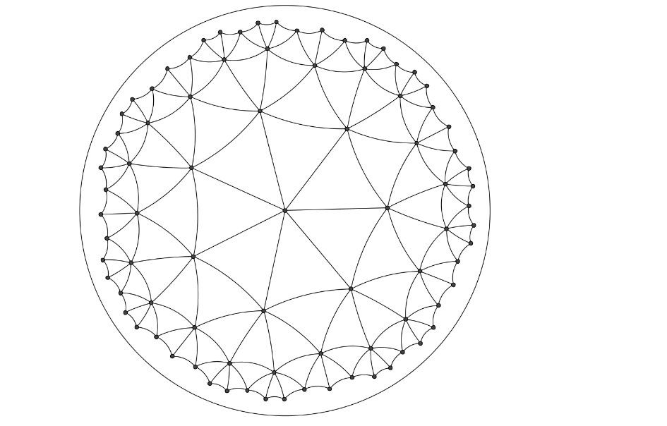 {7,3} tesellation of the hyperbolic plane