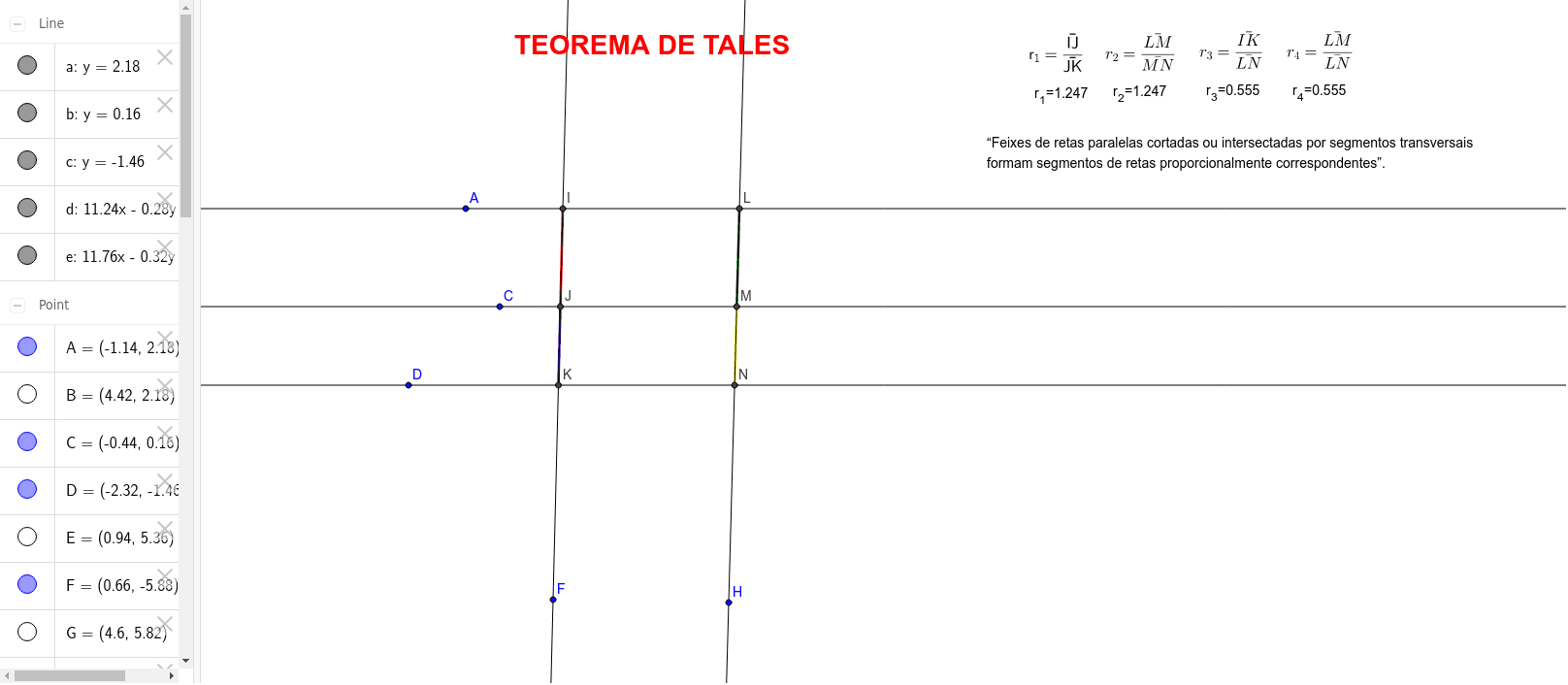 GeoGebra Applet