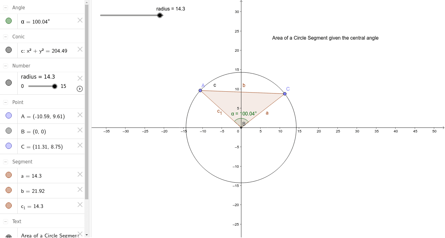 GeoGebra Applet