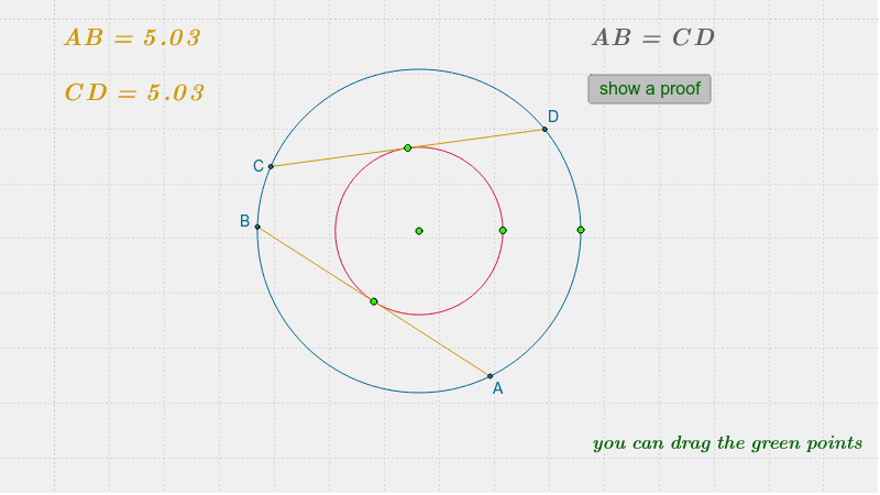 equidistant chord geometry equidistant chord geometry