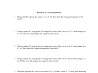 Equation of a Circle Questions.pdf