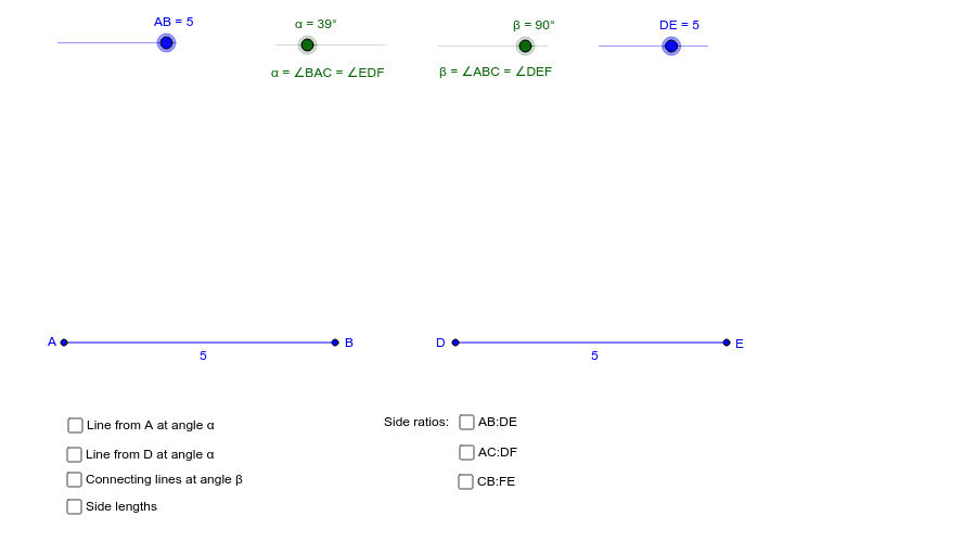 GeoGebra Applet