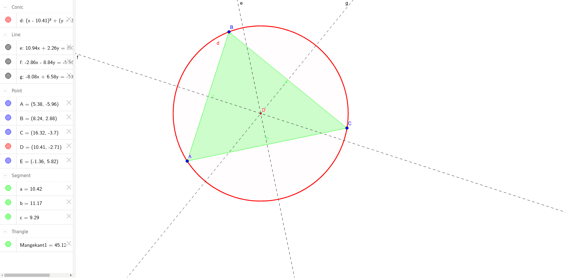 GeoGebra Applet