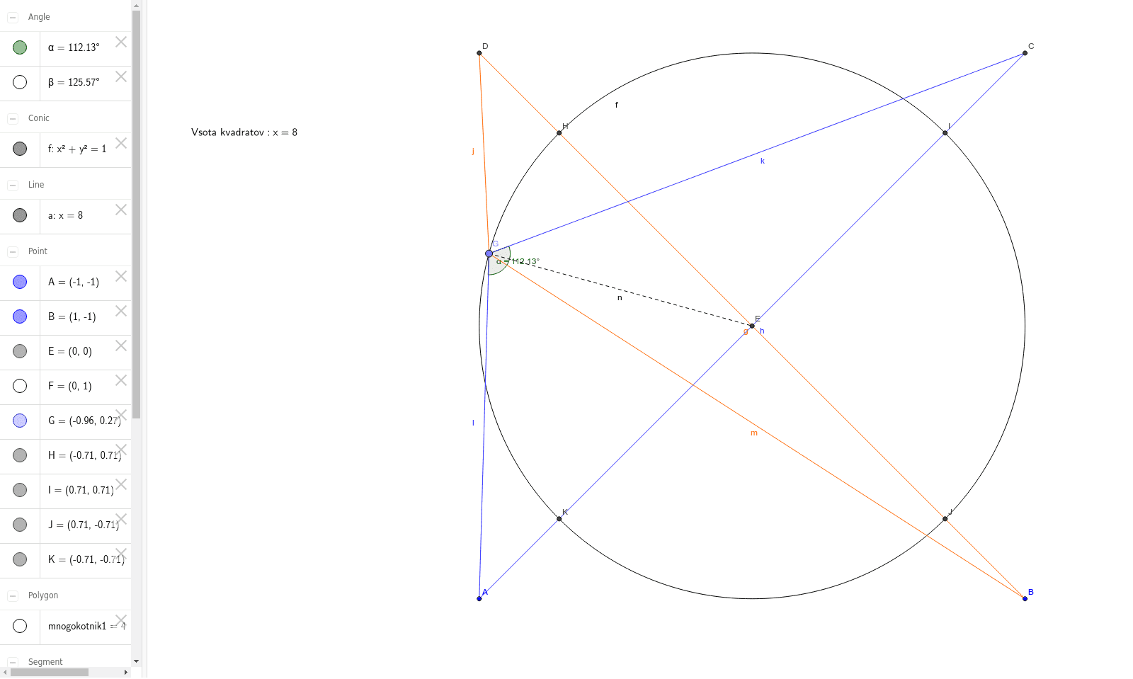 GeoGebra Applet