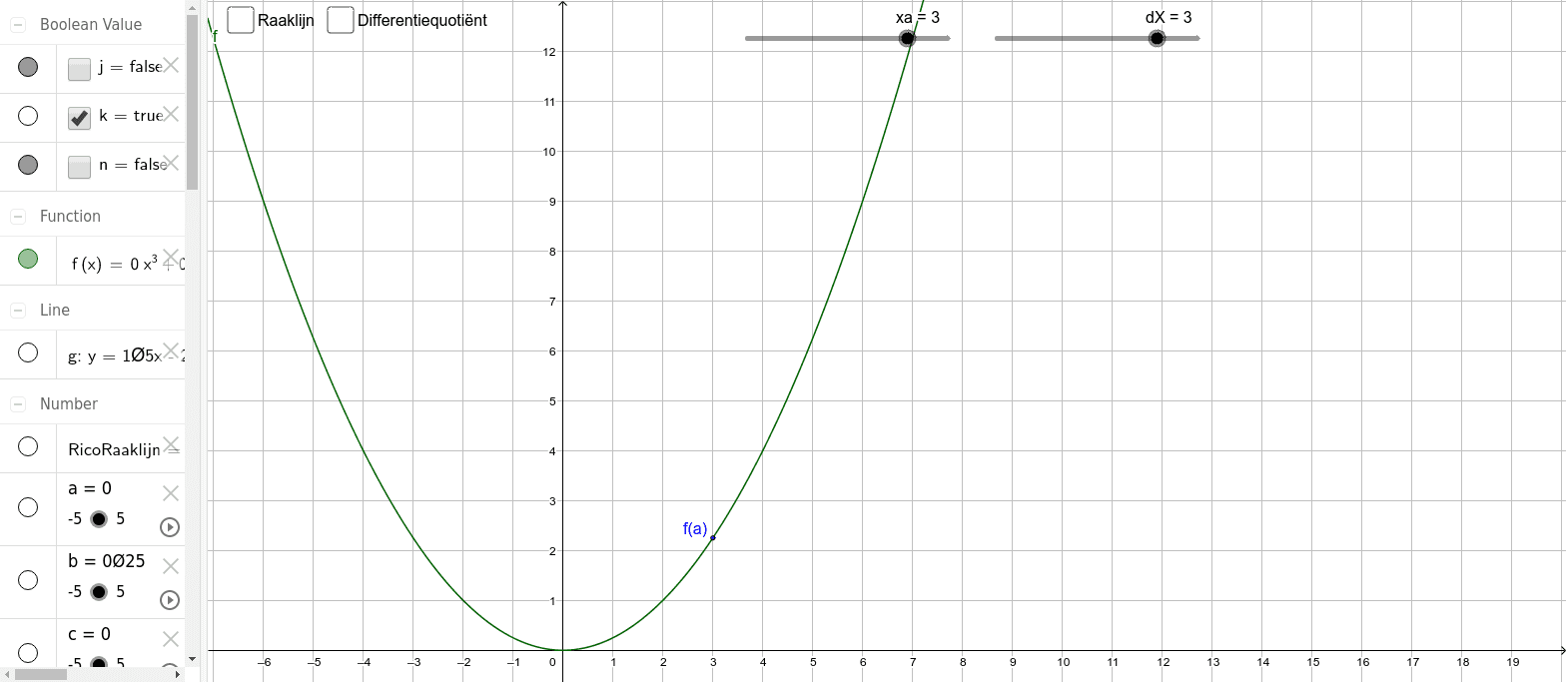 GeoGebra Applet