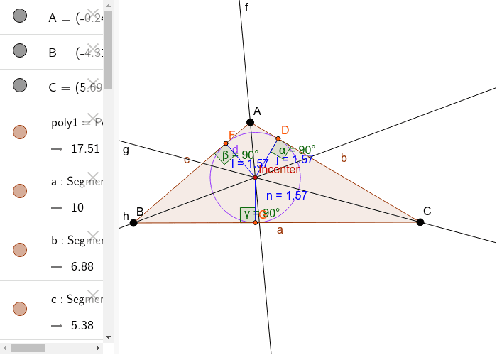 GeoGebra Applet