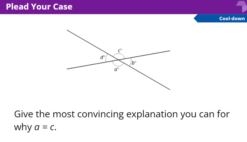 Cool-Down: Plead Your Case