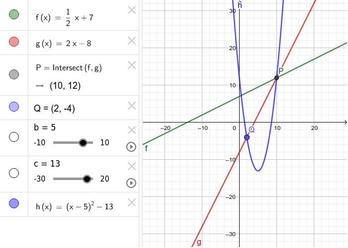GeoGebra Applet