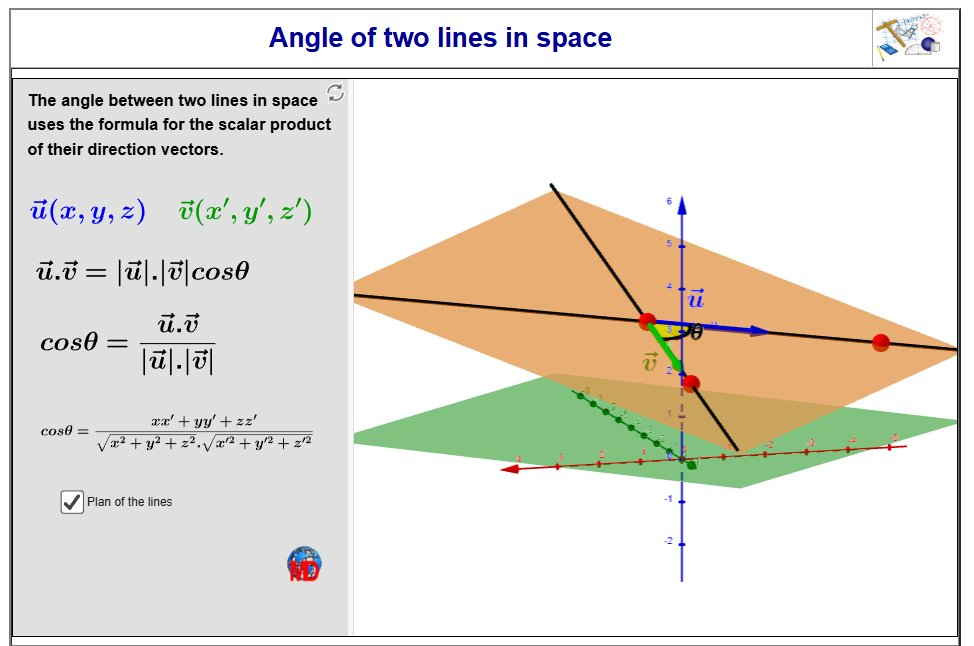 http://dmentrard.free.fr/GEOGEBRA/Maths/Anglin3DMD.html