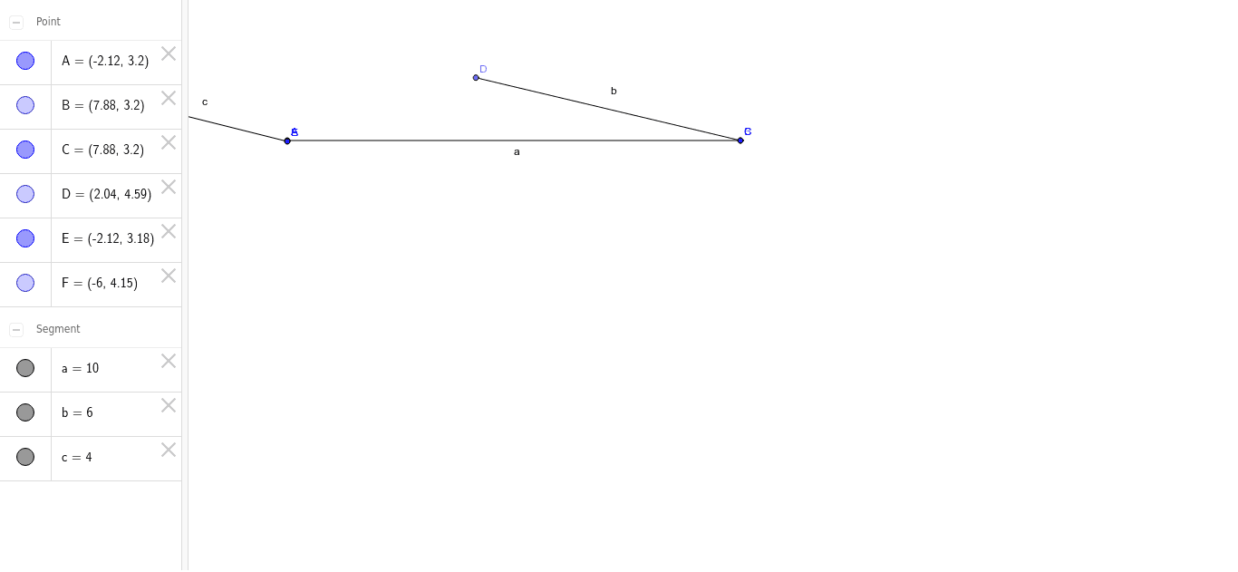 GeoGebra Applet
