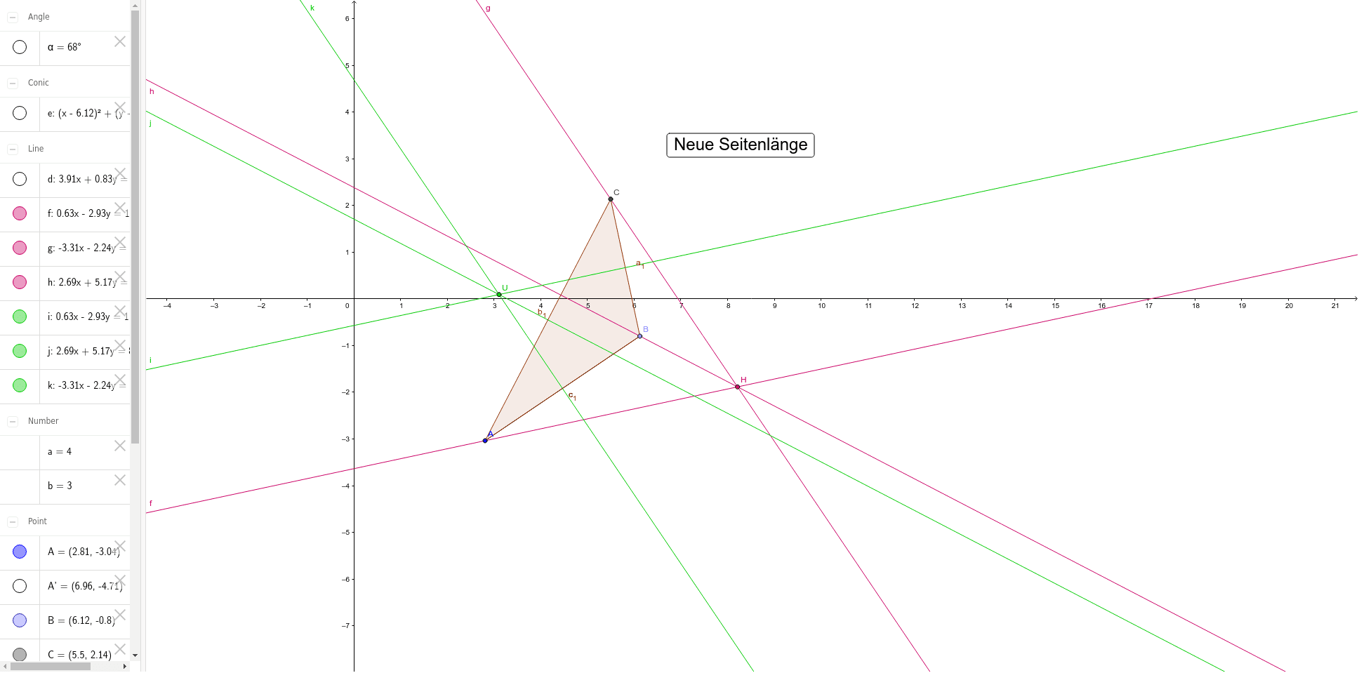 GeoGebra Applet
