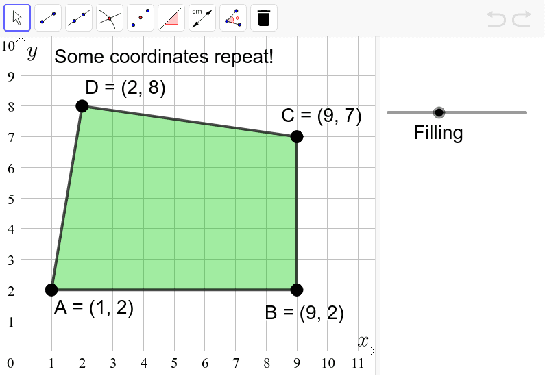 Open Middle Building Squares GeoGebra