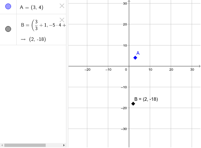 GeoGebra Applet