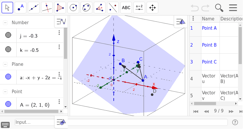 GeoGebra Applet