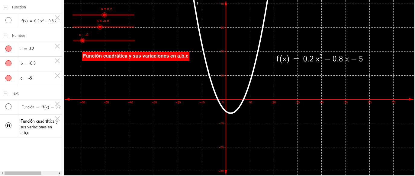 GeoGebra Applet