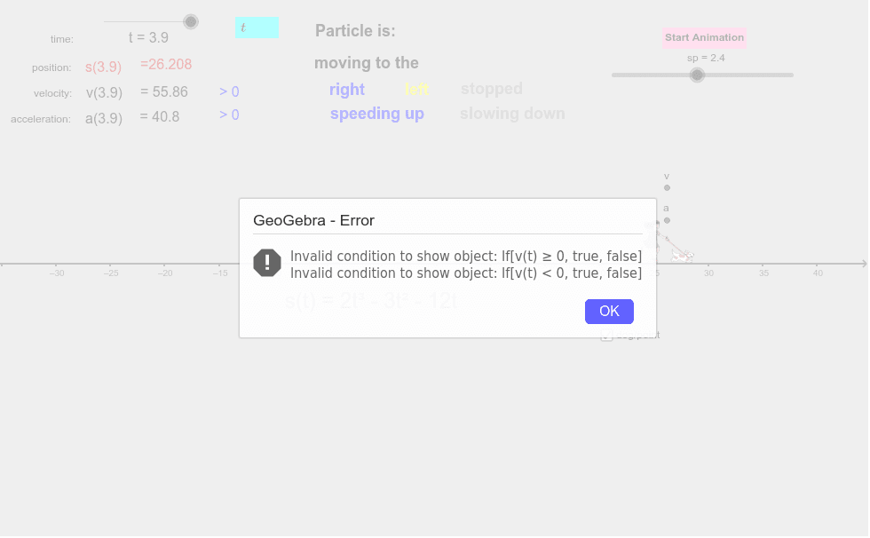 GeoGebra Applet