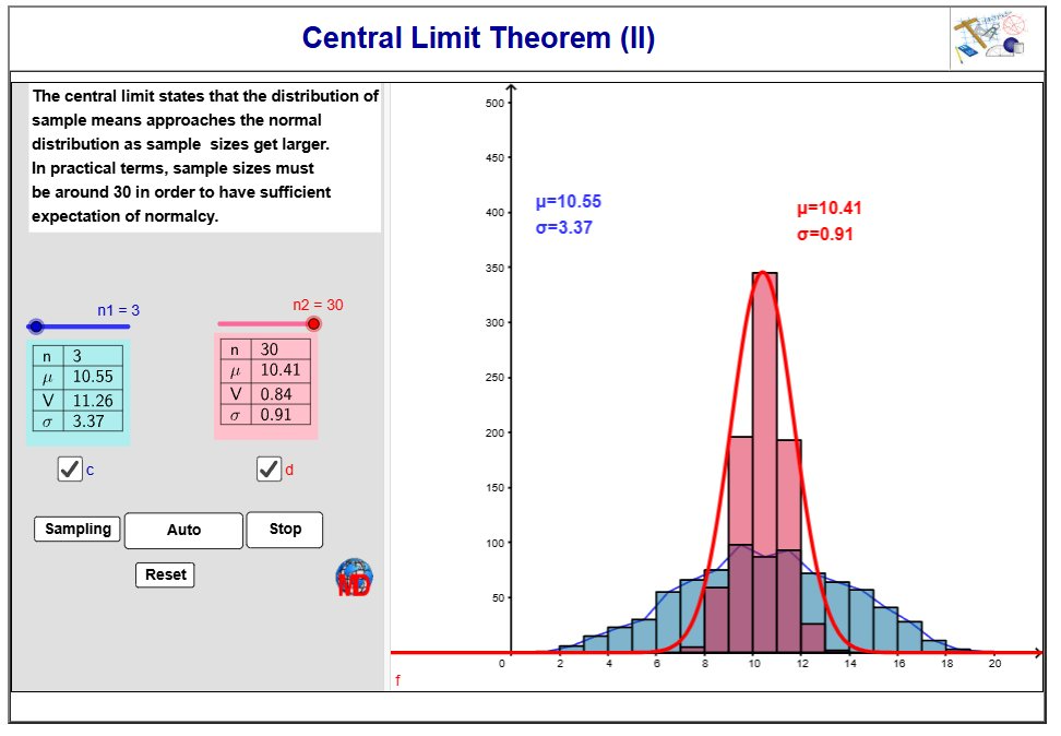 Works fine even with the first window      http://dmentrard.free.fr/GEOGEBRA/Maths/Export5/Centlimtheor2MD.html