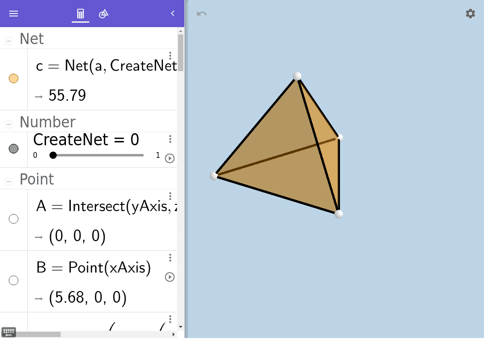 GeoGebra Applet