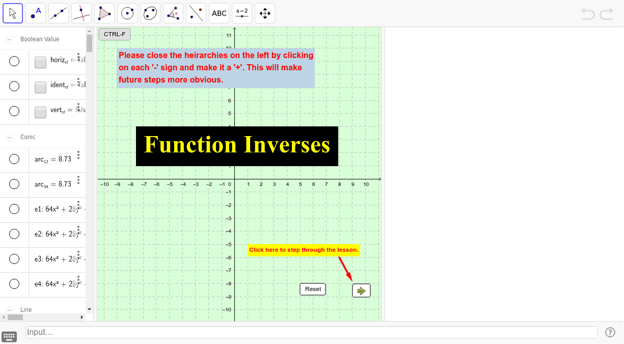 GeoGebra Applet