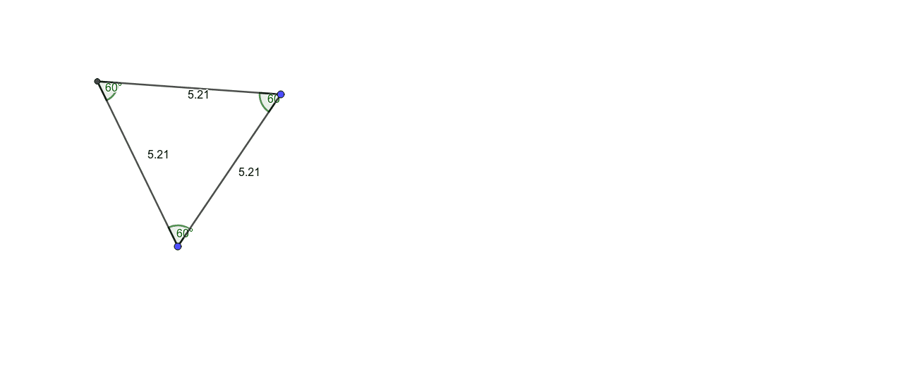 Equiangular Equilateral Triangle