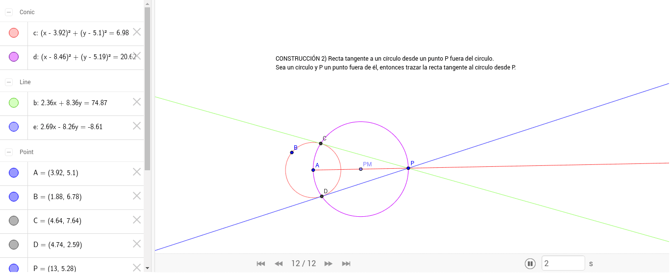 GeoGebra Applet