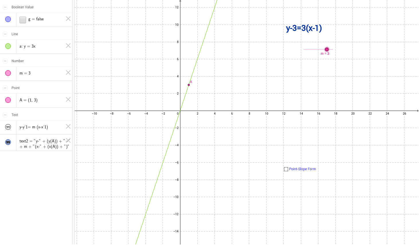 GeoGebra Applet