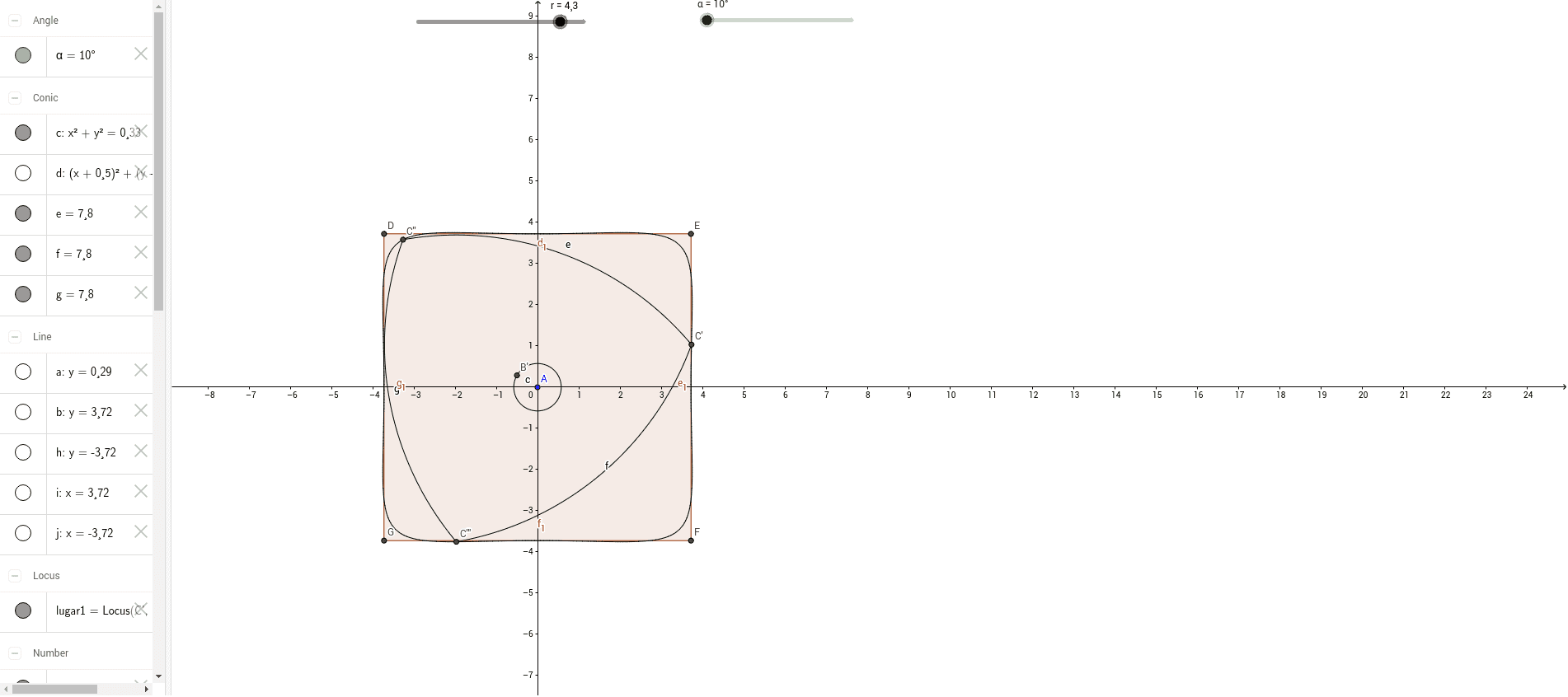 GeoGebra Applet
