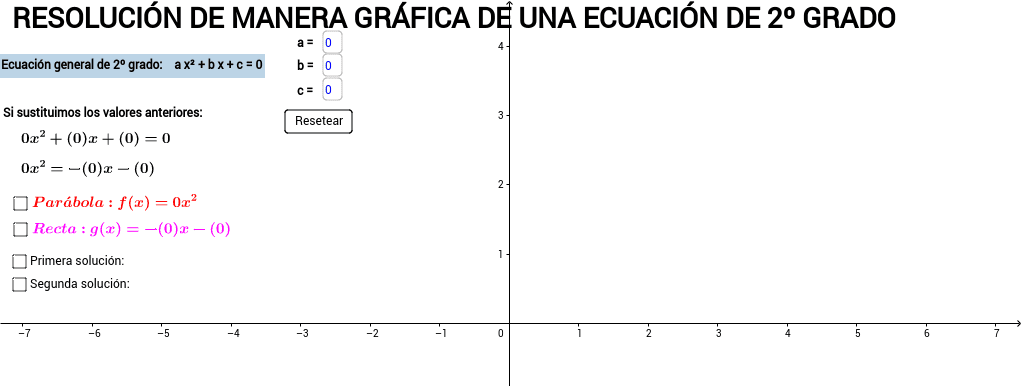 GeoGebra Applet