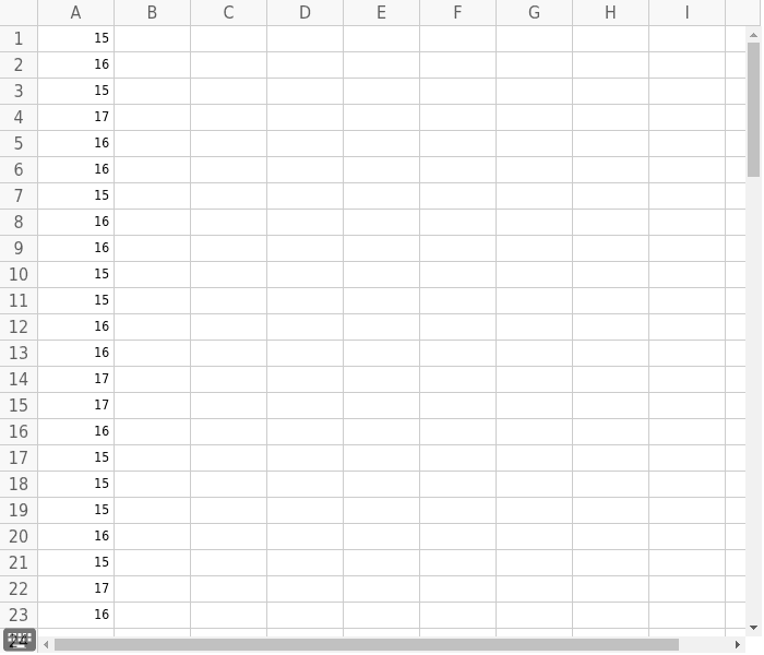 Count of M&Ms in each Fun Size Bag – GeoGebra