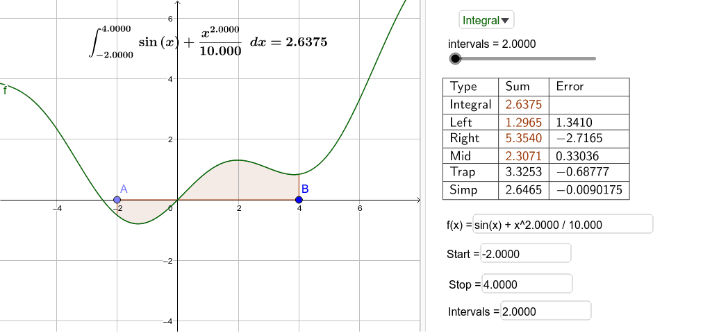 GeoGebra Applet