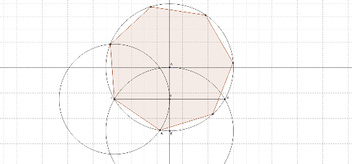 Costruzione Di Un Ettagono Regolare Geogebra