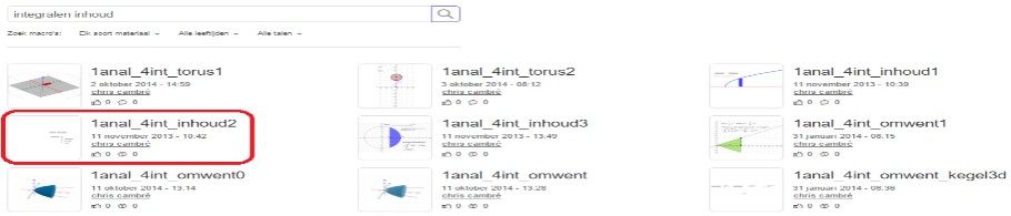 Resultaat van het zoeken