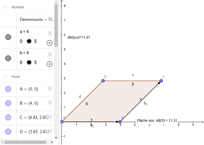 GeoGebra Applet