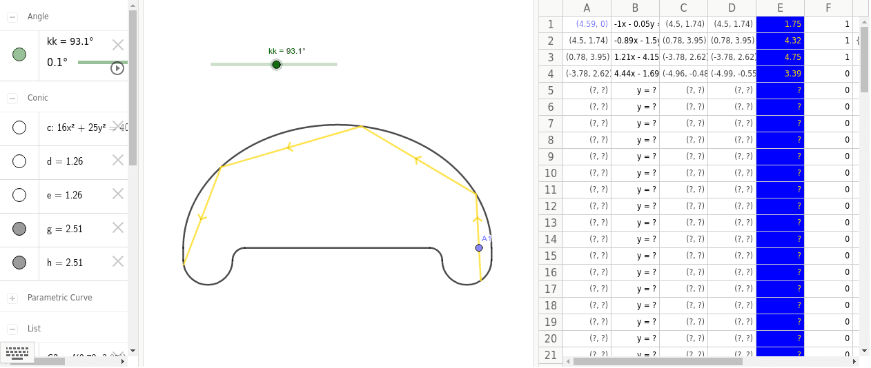 GeoGebra Applet