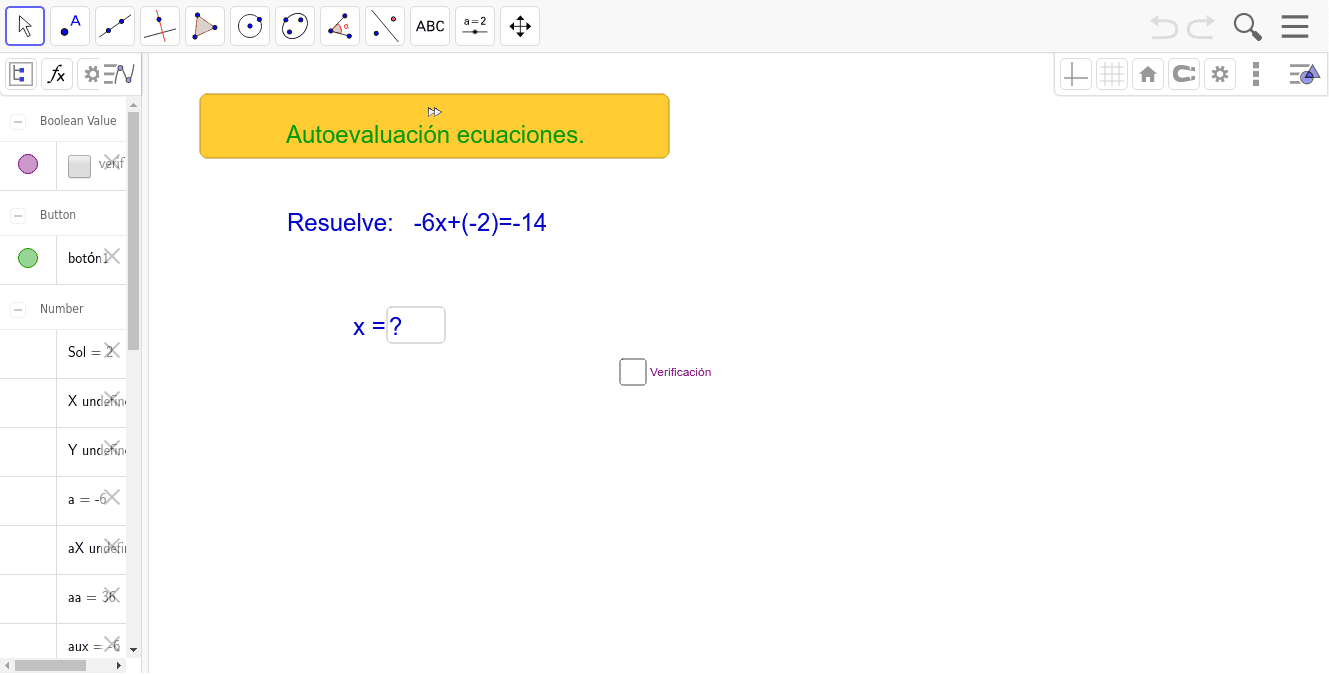 GeoGebra Applet