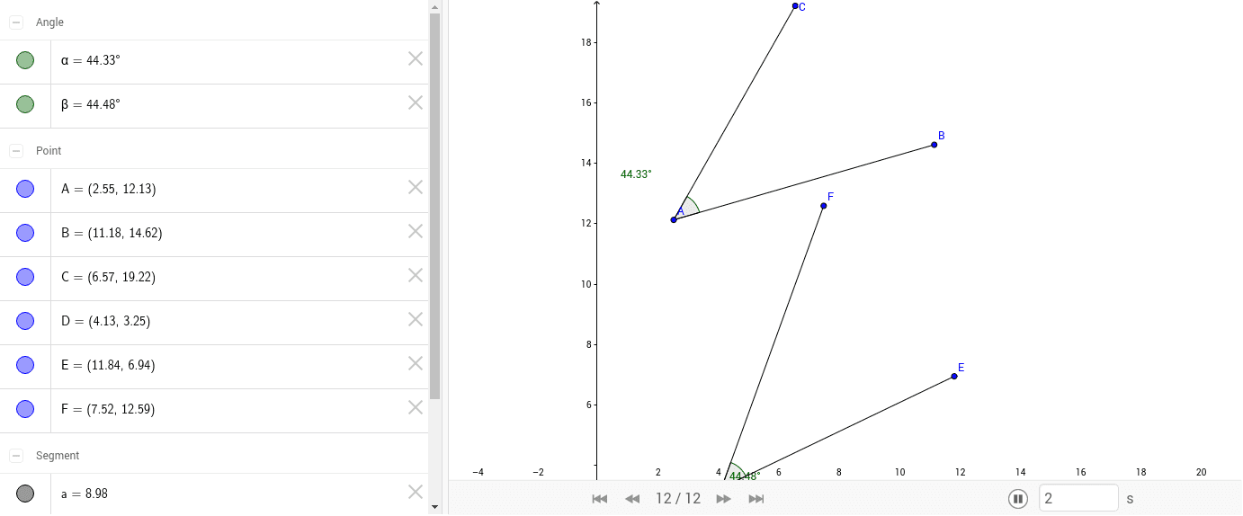 GeoGebra Applet