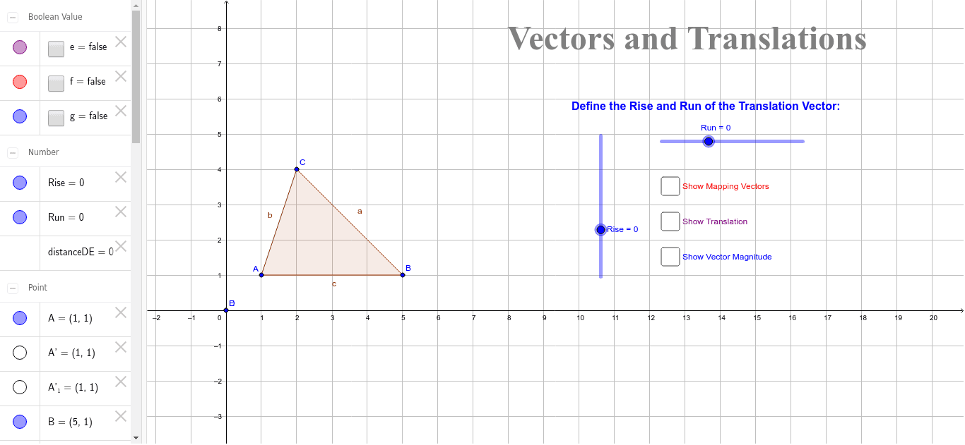 GeoGebra Applet