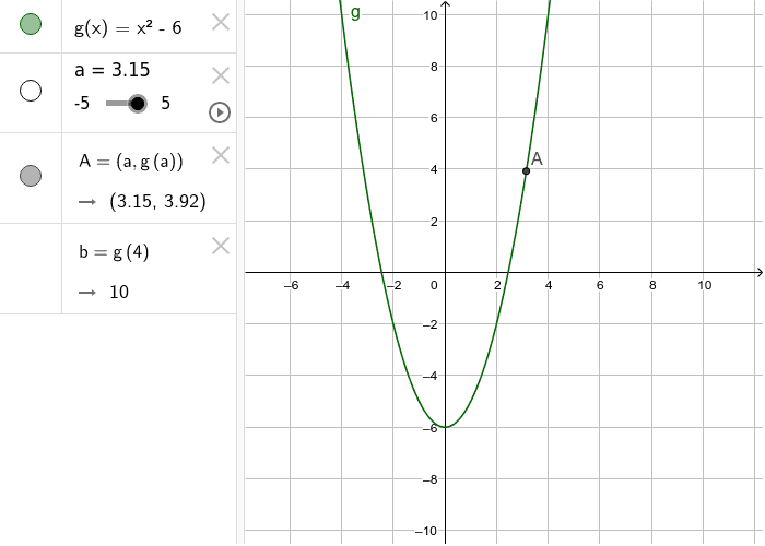 GeoGebra Applet